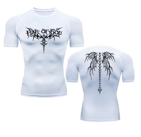 Anime Quick Dry Fitness Tees