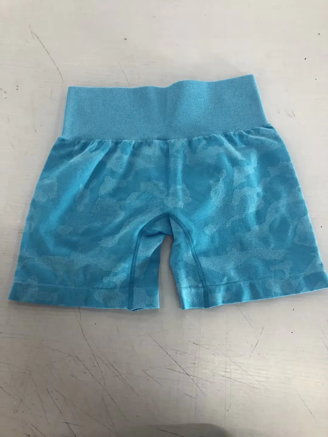 Women's Seamless Camo Workout Shorts